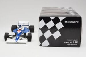 Tyrrell Ford 018 #4 J. Alesi 2nd Place USA GP 1990 Minichamps 1:18 110900004 Metaal — afbeelding 6 van 6
