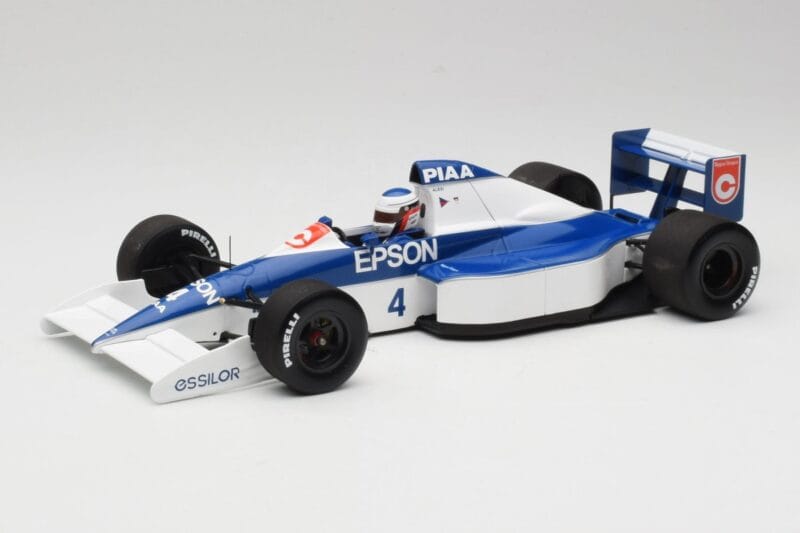 Tyrrell Ford 018 #4 J. Alesi 2nd Place USA GP 1990 Minichamps 1:18 110900004 Metaal