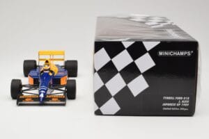 Tyrrell Ford 018 #4 J. Alesi Japanese GP 1989 Minichamps 1:18 110891504 Metaal — afbeelding 6 van 6