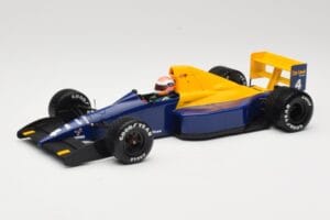 Tyrrell Ford 018 #4 J. Herbert Belgian GP 1989 Minichamps 1:18 110891104 Metaal