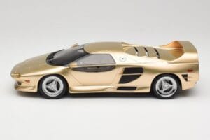 Vector M12 Goud BoS Models 1:18 BOS376 Hars — afbeelding 3 van 6