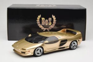Vector M12 Goud BoS Models 1:18 BOS376 Hars — afbeelding 6 van 6