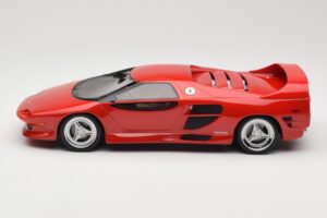 Vector M12 Rood BoS Models 1:18 BOS377 Hars — afbeelding 3 van 6