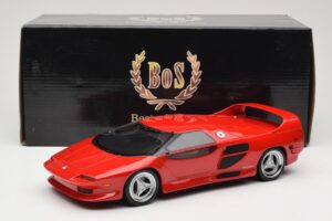 Vector M12 Rood BoS Models 1:18 BOS377 Hars — afbeelding 6 van 6