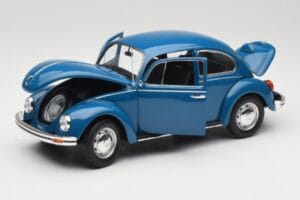 Volkswagen 1200 Blauw Minichamps 1:18 150057104 Metaal — afbeelding 2 van 8