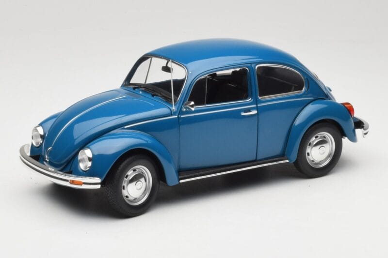 Volkswagen 1200 Blauw Minichamps 1:18 150057104 Metaal