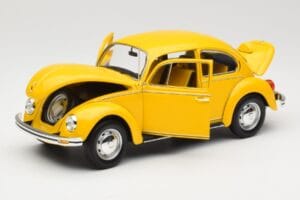 Volkswagen Beetle 1200 Geel Minichamps 1:18 150057106 Metaal — afbeelding 2 van 8