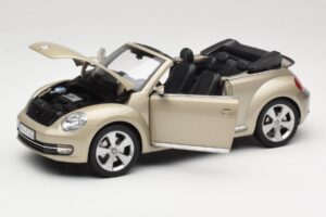 Volkswagen Beetle A5 Cabriolet Grijs Kyosho 1:18 5C3099302P7W Metaal — afbeelding 2 van 8