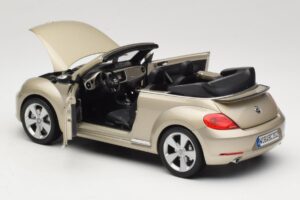 Volkswagen Beetle A5 Cabriolet Grijs Kyosho 1:18 5C3099302P7W Metaal — afbeelding 5 van 8