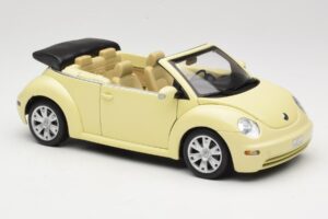 Volkswagen Beetle Cabriolet Geel Gate 1:18 VW24108 Metaal — afbeelding 6 van 8