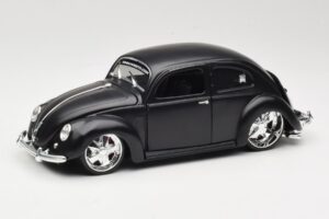 Volkswagen Beetle Type 1 Zwart Maisto 1:18 31018 Metaal