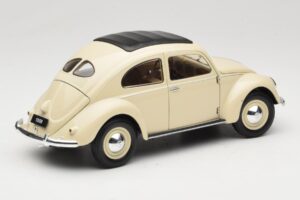 Volkswagen Beetle Type 1 Classic Wit Welly 1:18 18040W Metaal — afbeelding 3 van 8