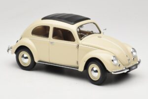 Volkswagen Beetle Type 1 Classic Wit Welly 1:18 18040W Metaal — afbeelding 6 van 8