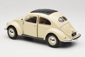 Volkswagen Beetle Type 1 Classic Wit Welly 1:18 18040W Metaal — afbeelding 7 van 8