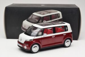 Volkswagen Bulli Minibus Concept Rood & Wit Norev 1:18 7E9099203BL9 Metaal — afbeelding 8 van 8