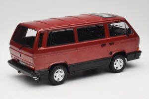 Volkswagen Bus T3 Multivan Magnum Mars Red Metallic KK-Scale 1:18 KKDC180991 Metaal — afbeelding 2 van 6