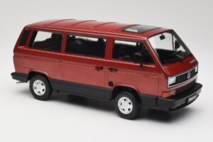 Volkswagen Bus T3 Multivan Magnum Mars Red Metallic KK-Scale 1:18 KKDC180991 Metaal — afbeelding 4 van 6