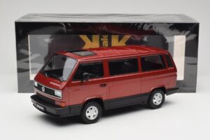 Volkswagen Bus T3 Multivan Magnum Mars Red Metallic KK-Scale 1:18 KKDC180991 Metaal — afbeelding 6 van 6