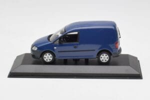 Volkswagen Caddy 2K Blauw Minichamps 1:43 CADDY001 Metaal