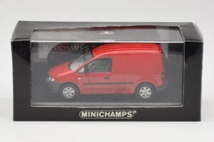Volkswagen Caddy 2K Rood Minichamps 1:43 CADDY008 Metaal — afbeelding 4 van 4