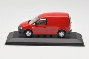 Volkswagen Caddy 2K Rood Minichamps 1:43 CADDY008 Metaal
