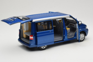 Volkswagen California T4 Ravenna Blue Metallic Norev 1:18 188607 Metaal — afbeelding 2 van 8