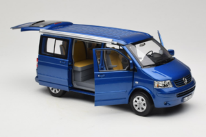 Volkswagen California T4 Ravenna Blue Metallic Norev 1:18 188607 Metaal — afbeelding 5 van 8