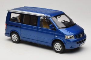 Volkswagen California T4 Ravenna Blue Metallic Norev 1:18 188607 Metaal — afbeelding 6 van 8