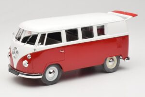 Volkswagen Combi T1 Rood & Wit Solido 1:18 8031 Metaal — afbeelding 2 van 8