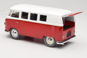 Volkswagen Combi T1 Rood & Wit Solido 1:18 8031 Metaal — afbeelding 5 van 8