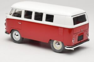 Volkswagen Combi T1 Rood & Wit Solido 1:18 8031 Metaal — afbeelding 7 van 8