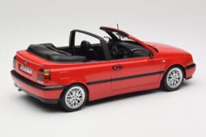 Volkswagen Golf Cabriolet Mk3 Rood Norev 1:18 188433 Metaal — afbeelding 2 van 6