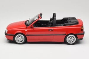 Volkswagen Golf Cabriolet Mk3 Rood Norev 1:18 188433 Metaal — afbeelding 3 van 6