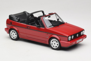 Volkswagen Golf Mk1 Cabriolet Rood Norev 1:18 188626 Metaal — afbeelding 4 van 6