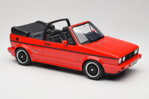 Volkswagen Golf Mk1 Cabriolet Sportline Rood Otto 1:12 G095 Hars — afbeelding 4 van 6