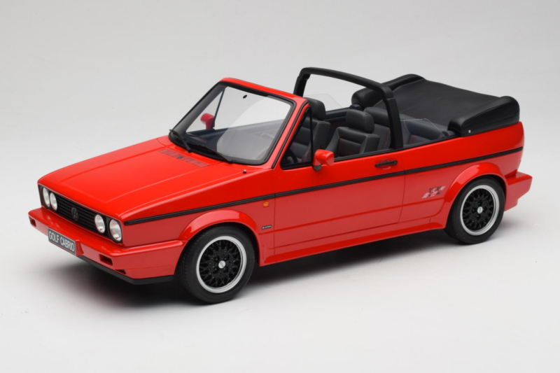 Volkswagen Golf Mk1 Cabriolet Sportline Rood Otto 1:12 G095 Hars