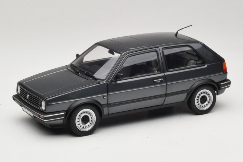 Volkswagen Golf Mk2 CL Grey Metallic Norev 1:18 188556 Metaal