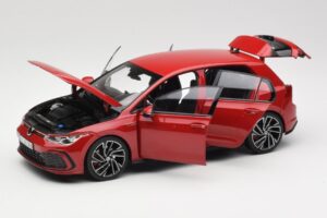 Volkswagen Golf GTI Mk8 Tornado Red Norev 1:18 188595 Metaal — afbeelding 2 van 8