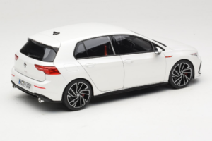 Volkswagen Golf GTI Mk8 White Metallic Norev 1:18 188593 Metaal — afbeelding 3 van 8