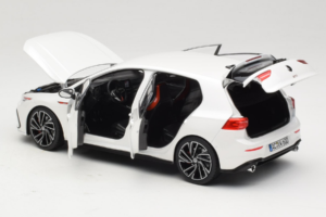 Volkswagen Golf GTI Mk8 White Metallic Norev 1:18 188593 Metaal — afbeelding 5 van 8