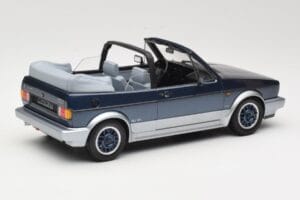 Volkswagen Golf Mk1 Cabriolet Bel Air Blue Metallic Norev 1:18 188404 Metaal — afbeelding 2 van 6