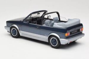 Volkswagen Golf Mk1 Cabriolet Bel Air Blue Metallic Norev 1:18 188404 Metaal — afbeelding 5 van 6