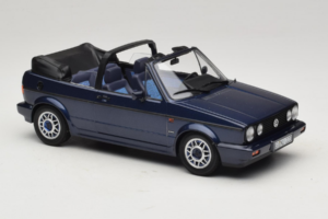 Volkswagen Golf Mk1 Cabriolet Quartett Inca Blue Norev 1:18 188628 Metaal — afbeelding 4 van 6