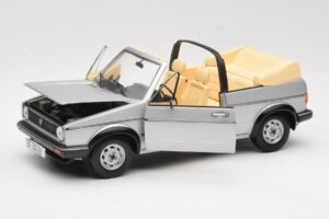 Volkswagen Golf Mk1 Cabriolet Zilver Sun Star 1:18 VW004 Metaal — afbeelding 2 van 8