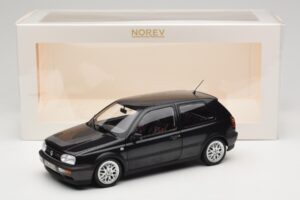 Volkswagen Golf Mk3 GTI Black Metallic Norev 1:18 188415 Metaal — afbeelding 8 van 8