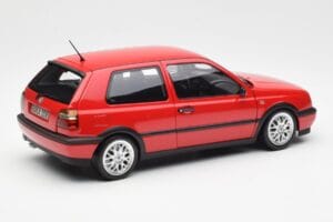 Volkswagen Golf Mk3 GTI Flash Red Norev 1:18 188418 Metaal — afbeelding 3 van 8