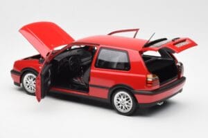 Volkswagen Golf Mk3 GTI Flash Red Norev 1:18 188418 Metaal — afbeelding 5 van 8
