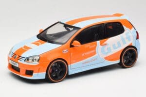 Volkswagen Golf Mk5 Zender Gulf Norev 1:18 188454 Metaal