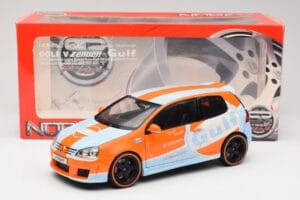 Volkswagen Golf Mk5 Zender Gulf Norev 1:18 188454 Metaal — afbeelding 8 van 8
