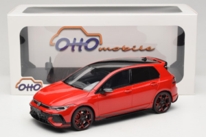 Volkswagen Golf Mk8 GTI 50th Edition Tornado Red Otto 1:18 OT1322 Hars — afbeelding 6 van 6